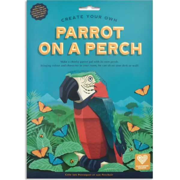 Cardboard-Parrot-Model-Kit